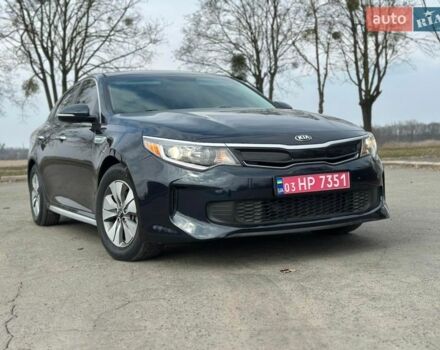 Синій Кіа Оптіма, об'ємом двигуна 2 л та пробігом 234 тис. км за 12900 $, фото 1 на Automoto.ua