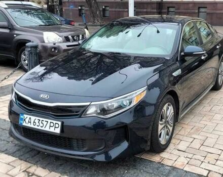 Синий Киа Оптима, объемом двигателя 2 л и пробегом 55 тыс. км за 17950 $, фото 1 на Automoto.ua