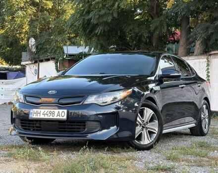 Синий Киа Оптима, объемом двигателя 2 л и пробегом 122 тыс. км за 15500 $, фото 1 на Automoto.ua