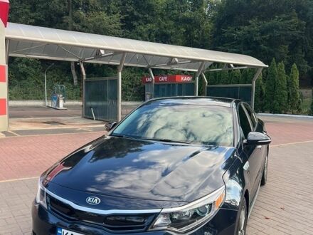 Синий Киа Оптима, объемом двигателя 2 л и пробегом 70 тыс. км за 16500 $, фото 1 на Automoto.ua