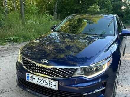 Синій Кіа Оптіма, об'ємом двигуна 2.4 л та пробігом 132 тис. км за 12500 $, фото 1 на Automoto.ua