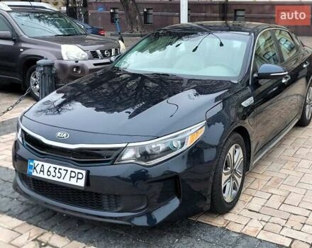Синий Киа Оптима, объемом двигателя 2 л и пробегом 56 тыс. км за 17950 $, фото 1 на Automoto.ua
