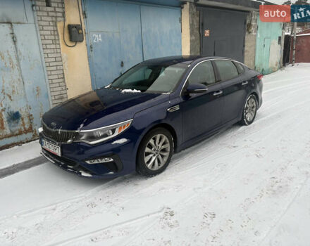 Синій Кіа Оптіма, об'ємом двигуна 2.4 л та пробігом 120 тис. км за 11700 $, фото 1 на Automoto.ua