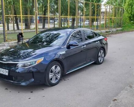 Синій Кіа Оптіма, об'ємом двигуна 2 л та пробігом 130 тис. км за 15000 $, фото 1 на Automoto.ua