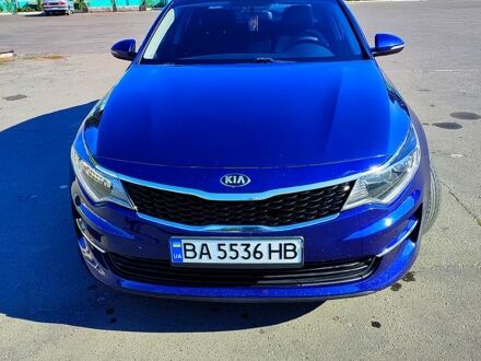 Синій Кіа Оптіма, об'ємом двигуна 2.4 л та пробігом 160 тис. км за 12000 $, фото 1 на Automoto.ua