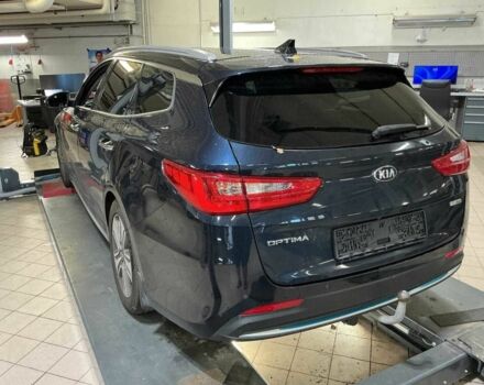 Синий Киа Оптима, объемом двигателя 2 л и пробегом 148 тыс. км за 8453 $, фото 1 на Automoto.ua
