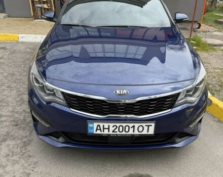 Синий Киа Оптима, объемом двигателя 2 л и пробегом 38 тыс. км за 17136 $, фото 1 на Automoto.ua