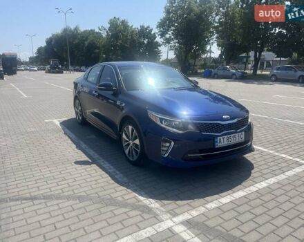 Синій Кіа Оптіма, об'ємом двигуна 2.4 л та пробігом 90 тис. км за 11900 $, фото 1 на Automoto.ua