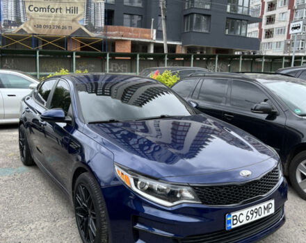 Синий Киа Оптима, объемом двигателя 2.4 л и пробегом 82 тыс. км за 12500 $, фото 1 на Automoto.ua
