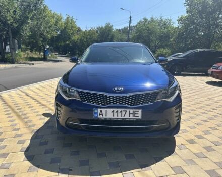 Синий Киа Оптима, объемом двигателя 2.4 л и пробегом 200 тыс. км за 14000 $, фото 1 на Automoto.ua