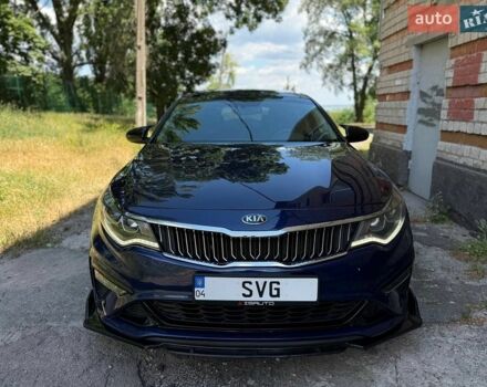 Синий Киа Оптима, объемом двигателя 2 л и пробегом 85 тыс. км за 14999 $, фото 1 на Automoto.ua
