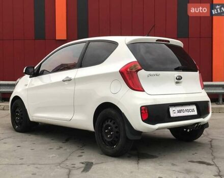Белый Киа Пиканто, объемом двигателя 1 л и пробегом 150 тыс. км за 5990 $, фото 4 на Automoto.ua