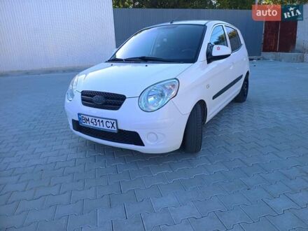 Белый Киа Пиканто, объемом двигателя 1.1 л и пробегом 236 тыс. км за 4700 $, фото 1 на Automoto.ua