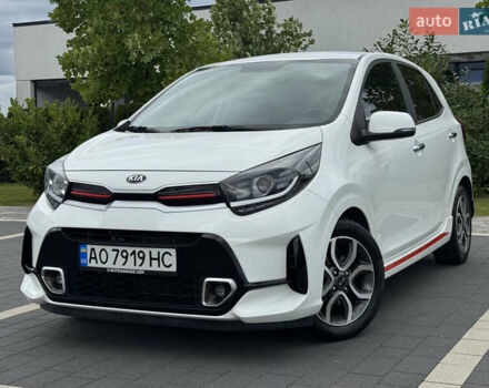 Белый Киа Пиканто, объемом двигателя 1 л и пробегом 30 тыс. км за 15550 $, фото 1 на Automoto.ua