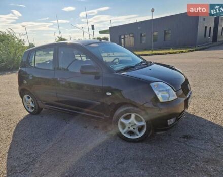 Черный Киа Пиканто, объемом двигателя 1.09 л и пробегом 267 тыс. км за 2500 $, фото 3 на Automoto.ua