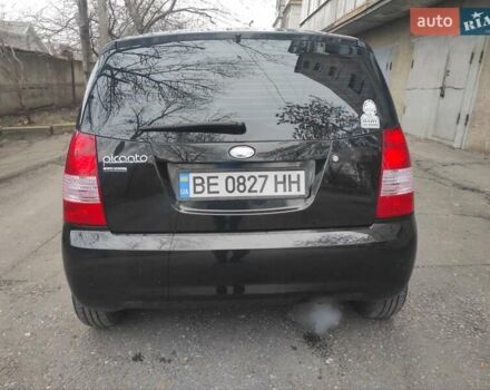 Черный Киа Пиканто, объемом двигателя 1.1 л и пробегом 138 тыс. км за 5099 $, фото 4 на Automoto.ua