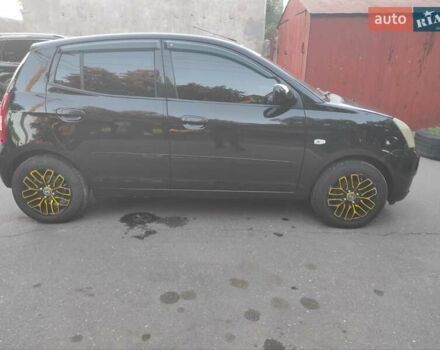 Чорний Кіа Піканто, об'ємом двигуна 1 л та пробігом 138 тис. км за 5499 $, фото 4 на Automoto.ua