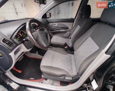 Черный Киа Пиканто, объемом двигателя 1.1 л и пробегом 138 тыс. км за 5099 $, фото 5 на Automoto.ua