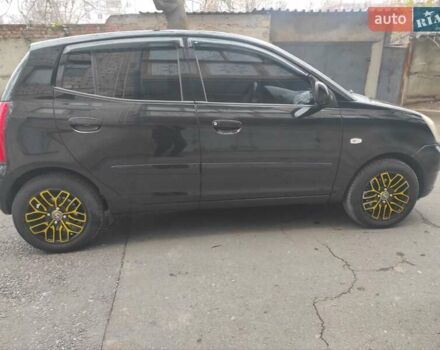 Черный Киа Пиканто, объемом двигателя 1.1 л и пробегом 138 тыс. км за 5099 $, фото 3 на Automoto.ua