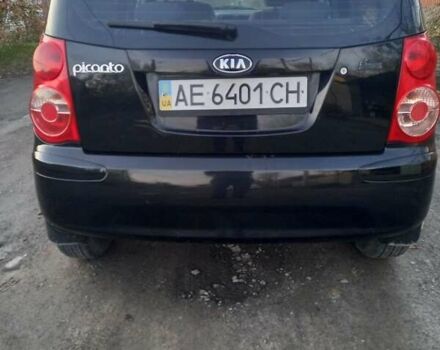 Кіа Піканто 2008 у Дніпро (Дніпропетровську) на Automoto.ua Чорний Кіа Піканто, об'ємом двигуна 1.1 л та пробігом 57 тис. км за 3500 $, фото 3 на Automoto.ua