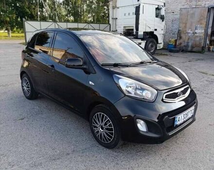 Черный Киа Пиканто, объемом двигателя 1 л и пробегом 93 тыс. км за 4700 $, фото 4 на Automoto.ua