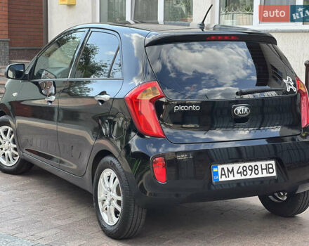 Черный Киа Пиканто, объемом двигателя 1.09 л и пробегом 193 тыс. км за 7500 $, фото 10 на Automoto.ua