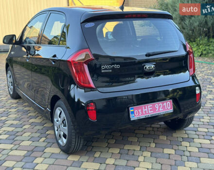 Черный Киа Пиканто, объемом двигателя 1.25 л и пробегом 102 тыс. км за 8800 $, фото 5 на Automoto.ua