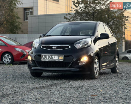 Черный Киа Пиканто, объемом двигателя 1.25 л и пробегом 102 тыс. км за 9500 $, фото 1 на Automoto.ua