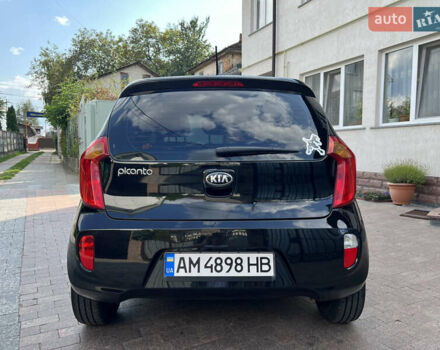 Черный Киа Пиканто, объемом двигателя 1.09 л и пробегом 193 тыс. км за 7500 $, фото 4 на Automoto.ua
