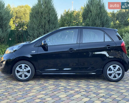 Черный Киа Пиканто, объемом двигателя 1.25 л и пробегом 102 тыс. км за 8800 $, фото 3 на Automoto.ua