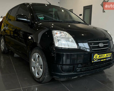 Черный Киа Пиканто, объемом двигателя 1.12 л и пробегом 202 тыс. км за 4500 $, фото 1 на Automoto.ua