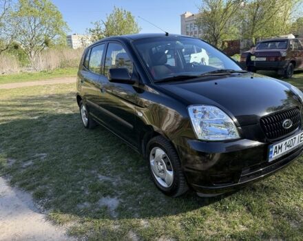 Чорний Кіа Піканто, об'ємом двигуна 1 л та пробігом 197 тис. км за 3100 $, фото 1 на Automoto.ua