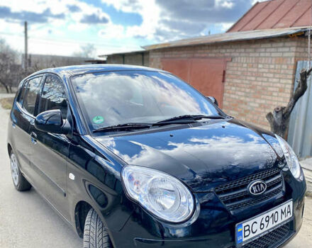 Чорний Кіа Піканто, об'ємом двигуна 1 л та пробігом 163 тис. км за 3600 $, фото 1 на Automoto.ua
