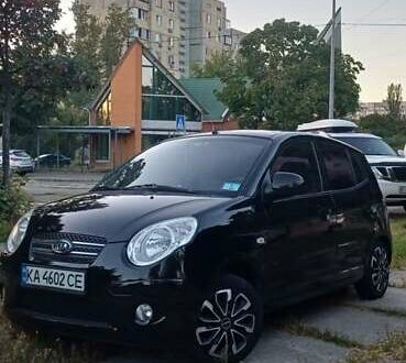 Черный Киа Пиканто, объемом двигателя 1.09 л и пробегом 126 тыс. км за 4999 $, фото 1 на Automoto.ua