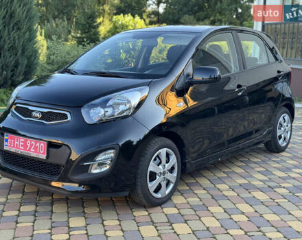 Черный Киа Пиканто, объемом двигателя 1.25 л и пробегом 102 тыс. км за 8800 $, фото 1 на Automoto.ua