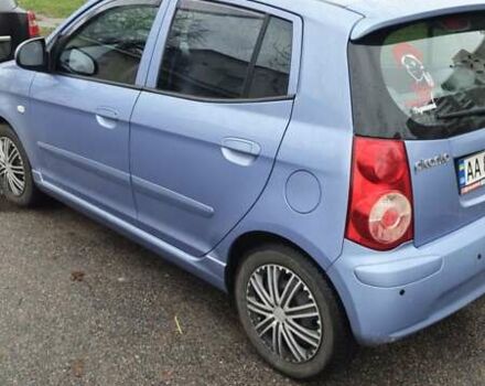 Фиолетовый Киа Пиканто, объемом двигателя 1.09 л и пробегом 174 тыс. км за 5200 $, фото 1 на Automoto.ua