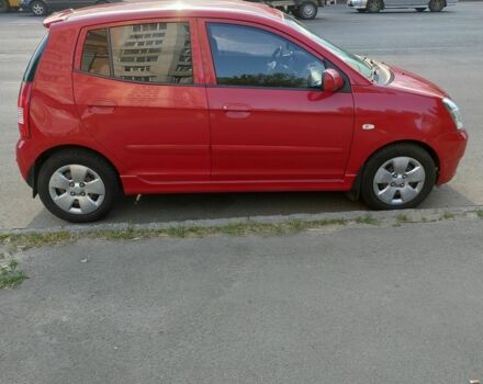 Киа Пиканто 2007 в Одессе на Automoto.ua Красный Киа Пиканто, объемом двигателя 1.1 л и пробегом 121 тыс. км за 4500 $, фото 3 на Automoto.ua