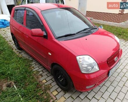 Красный Киа Пиканто, объемом двигателя 1.1 л и пробегом 153 тыс. км за 4500 $, фото 3 на Automoto.ua