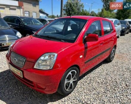 Красный Киа Пиканто, объемом двигателя 1.12 л и пробегом 187 тыс. км за 3599 $, фото 2 на Automoto.ua