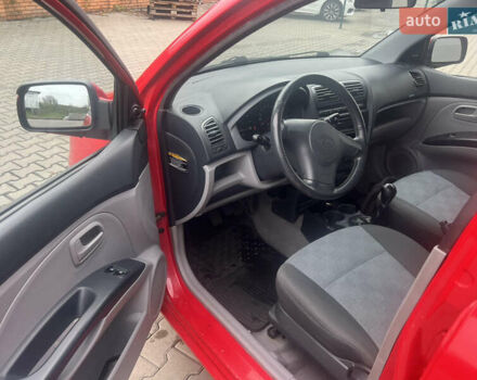 Червоний Кіа Піканто, об'ємом двигуна 1.09 л та пробігом 122 тис. км за 3800 $, фото 5 на Automoto.ua