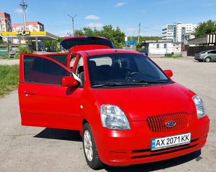 Красный Киа Пиканто, объемом двигателя 1.09 л и пробегом 152 тыс. км за 4300 $, фото 5 на Automoto.ua
