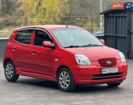 Красный Киа Пиканто, объемом двигателя 1.09 л и пробегом 173 тыс. км за 4650 $, фото 1 на Automoto.ua