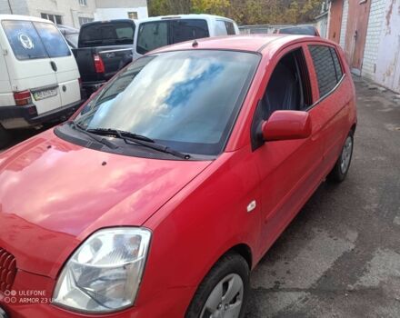 Киа Пиканто 2007 в Киеве на Automoto.ua Красный Киа Пиканто, объемом двигателя 1.1 л и пробегом 189 тыс. км за 3500 $, фото 1 на Automoto.ua