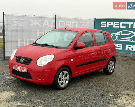 Красный Киа Пиканто, объемом двигателя 1.1 л и пробегом 142 тыс. км за 6350 $, фото 1 на Automoto.ua