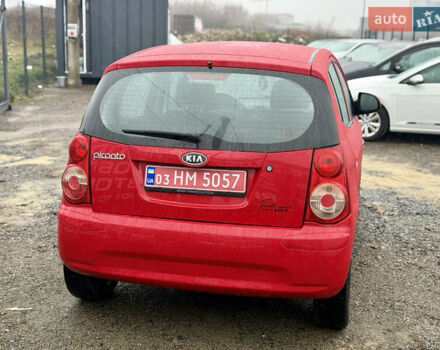 Красный Киа Пиканто, объемом двигателя 1.1 л и пробегом 142 тыс. км за 6350 $, фото 6 на Automoto.ua