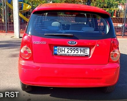 Красный Киа Пиканто, объемом двигателя 1.1 л и пробегом 62 тыс. км за 6000 $, фото 2 на Automoto.ua
