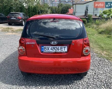 Киа Пиканто 2009 в Хмельницком на Automoto.ua Красный Киа Пиканто, объемом двигателя 1.1 л и пробегом 169 тыс. км за 4600 $, фото 6 на Automoto.ua