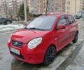 Красный Киа Пиканто, объемом двигателя 1.1 л и пробегом 77 тыс. км за 5700 $, фото 1 на Automoto.ua