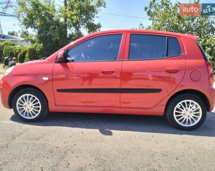 Червоний Кіа Піканто, об'ємом двигуна 1.25 л та пробігом 86 тис. км за 6200 $, фото 14 на Automoto.ua