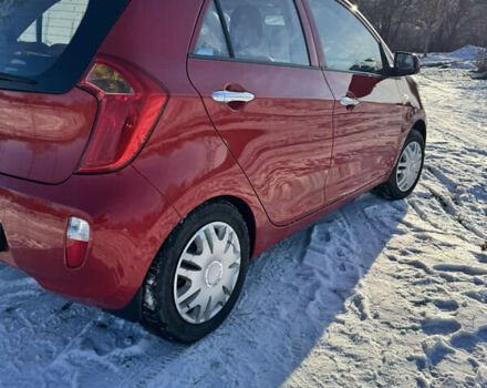 Червоний Кіа Піканто, об'ємом двигуна 1.25 л та пробігом 57 тис. км за 8500 $, фото 4 на Automoto.ua